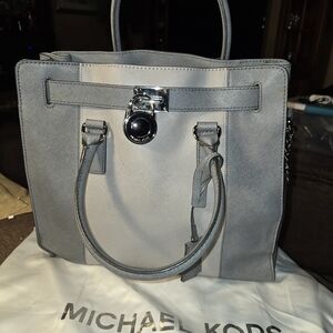 Michael Kors Gray Tote Bag